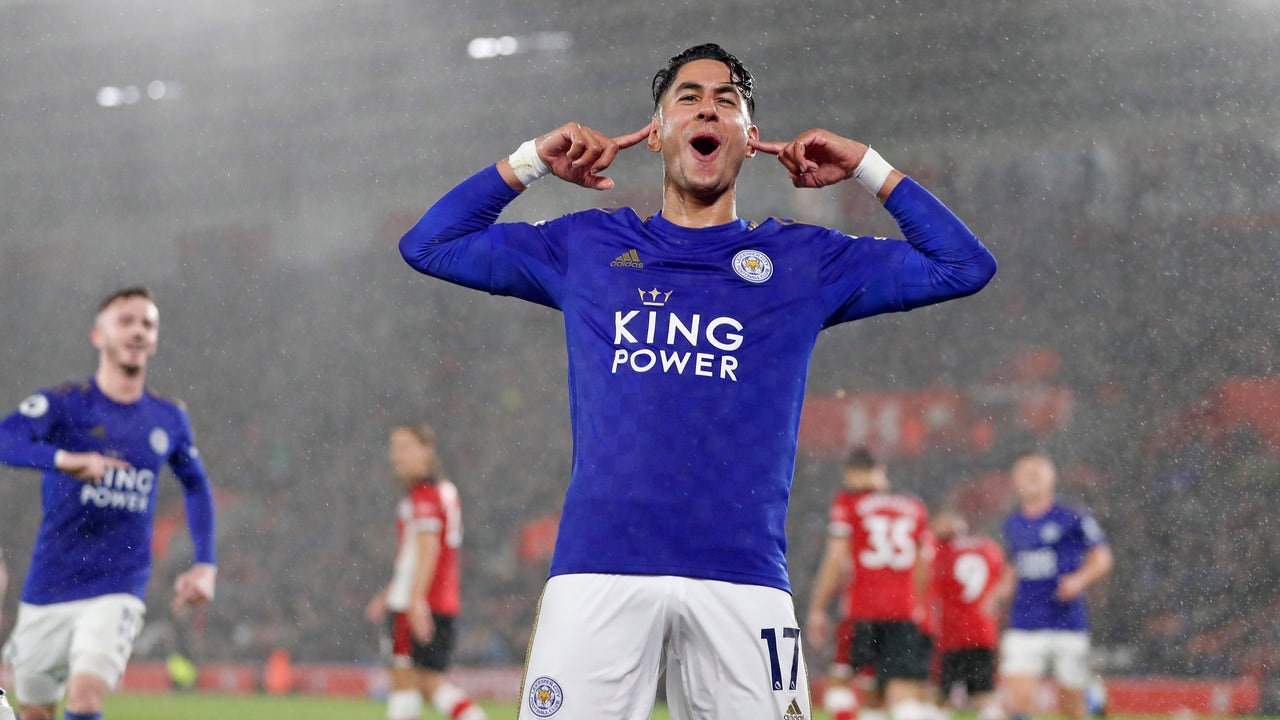 Leicester ties biggest EPL win with 9-0 rout of Southampton